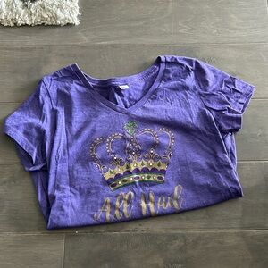 “All Hail” Mardi Gras shirt